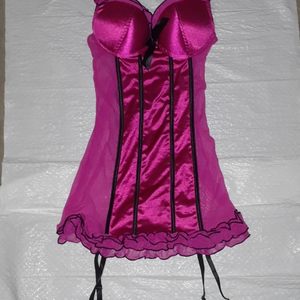 Pink lingerie